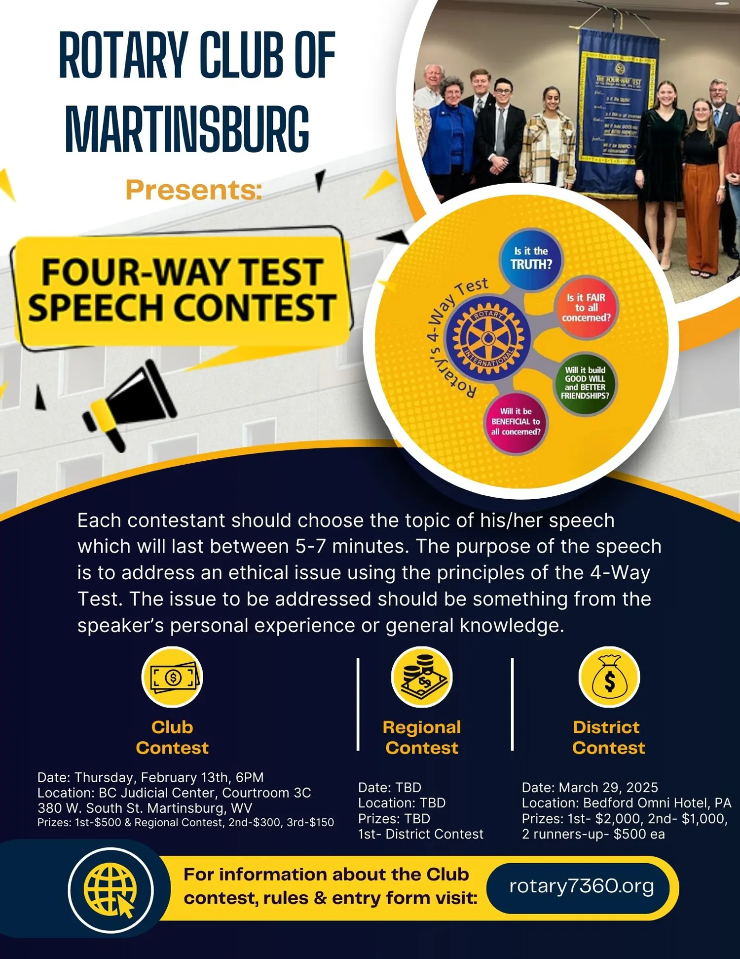 Four-Way Speech Contest